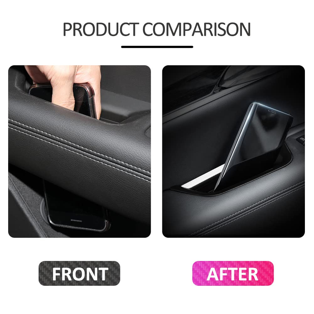 yboueo non-slip rubber pad closeup reducing rattling and securing items benefit
