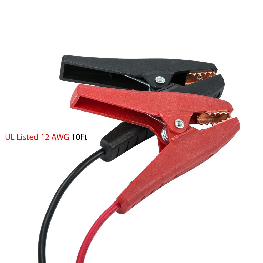 YCIND cord and inline 30A fuse detail, easy fuse replacement benefit