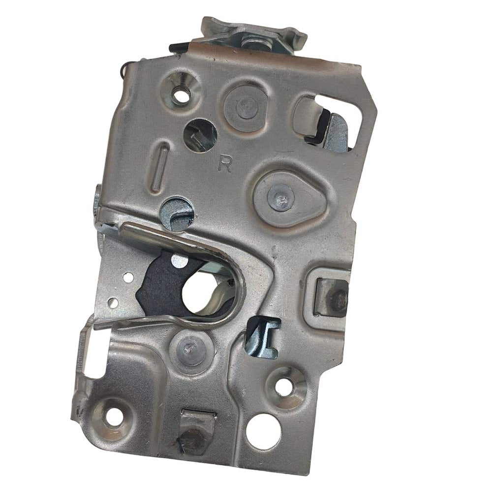 YCT latch in garage installation scene illustrating straightforward replacement