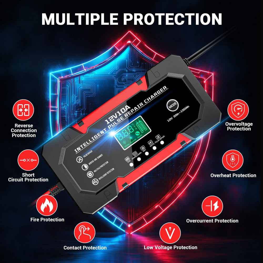 YDBAO power cord and ports view highlighting plug-and-play convenience