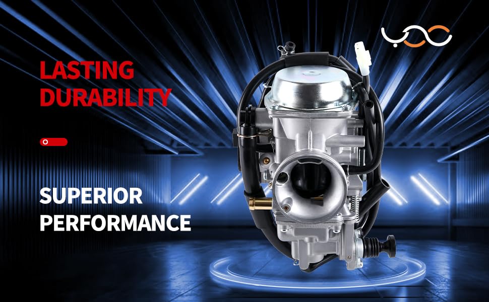 YDO carburetor packaging with accessories showing complete kit and readiness