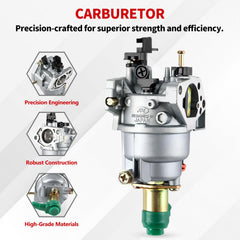 YDO carburetor side detail highlighting throttle linkage for smooth control