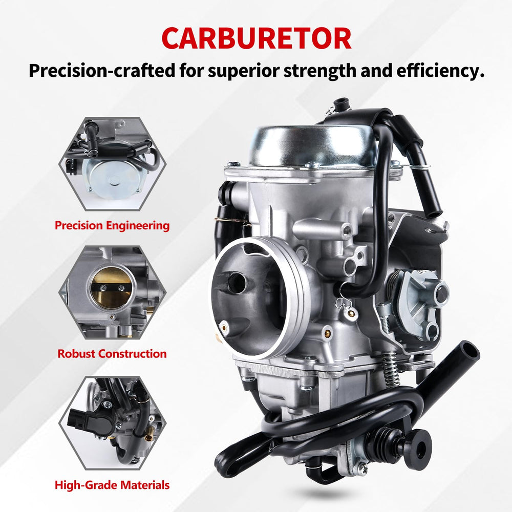 YDO carburetor side showing mounting ports and bolt pattern for easy swap