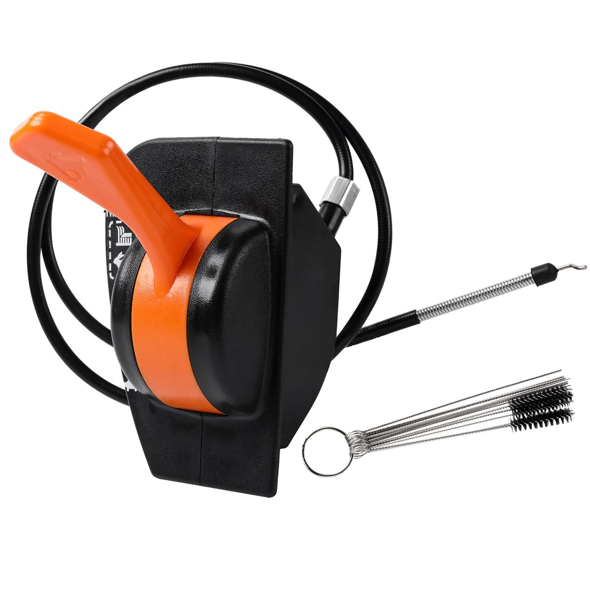 YDO throttle cable front overview showing full length and fit benefits