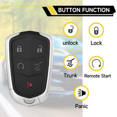 YDTHTLAH button detail zoom showing tactile buttons for reliable operation
