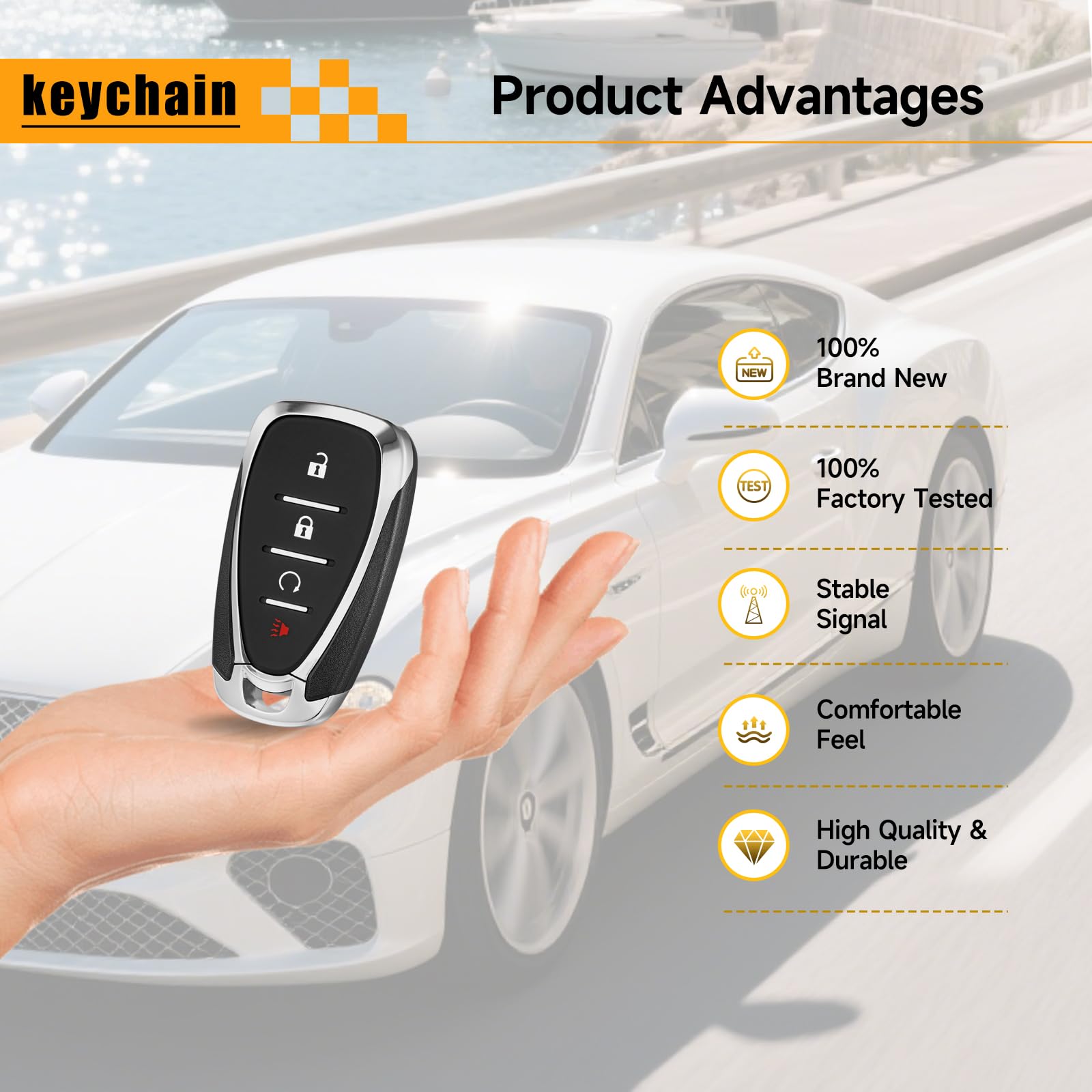 YDTHTLAH fob during locksmith programming showing professional activation benefit