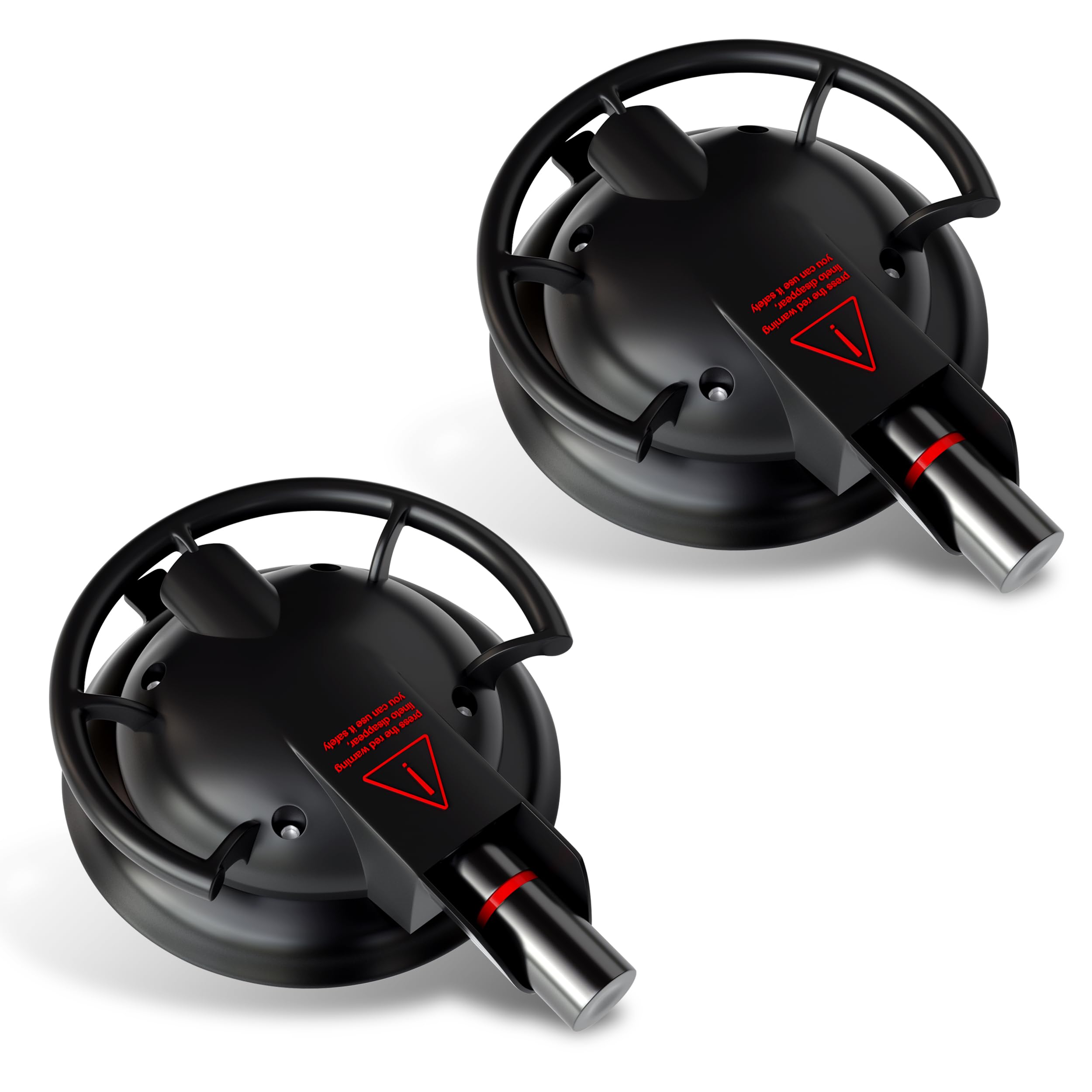 YEEHUNG front view of two suction cup anchors showing compact design and durability