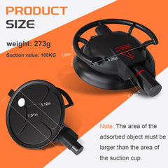 YEEHUNG segmented plastic handle detail for organized rope attachment and tidy storage