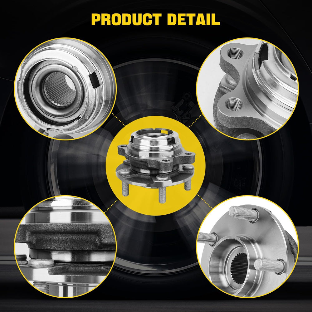 YEHERIT hub label with part number visible showing accurate identification benefit