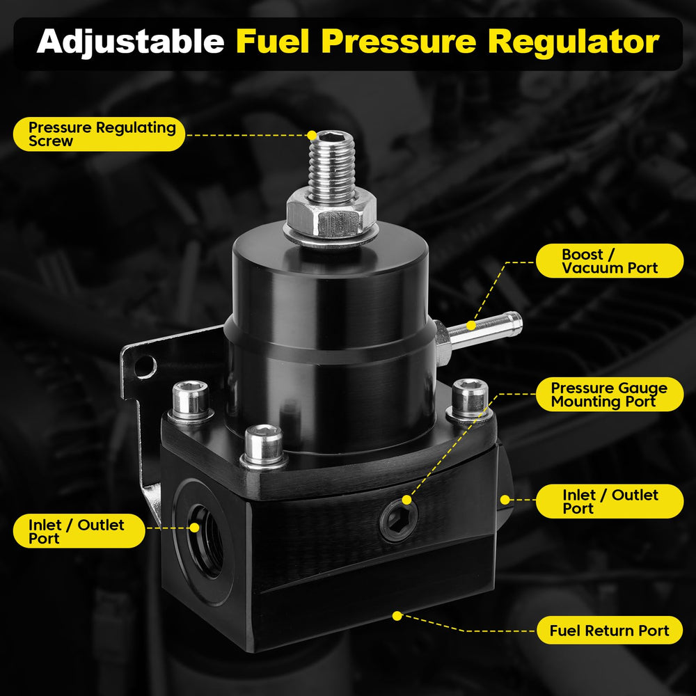 YEHERIT close-up of pressure adjuster knob for easy and precise tuning