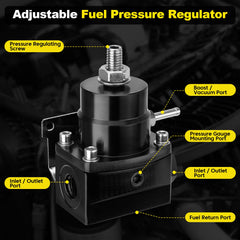 YEHERIT close-up of pressure adjuster knob for easy and precise tuning