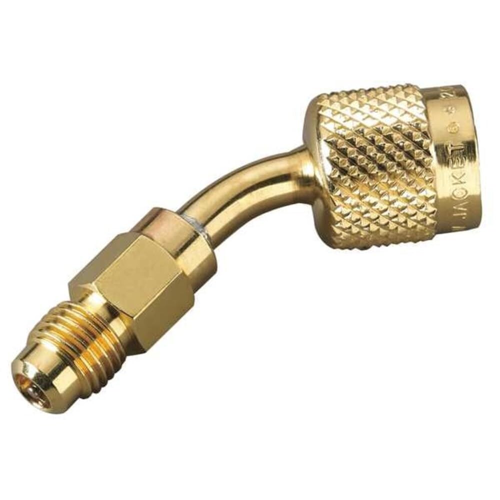 Yellow Jacket front view showing coupler and easy-grip knurling for faster hookups