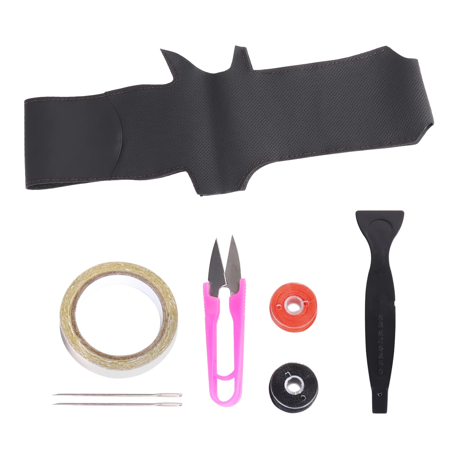 Yeolpise hand-stitching detail during installation, ensures snug long-lasting fit