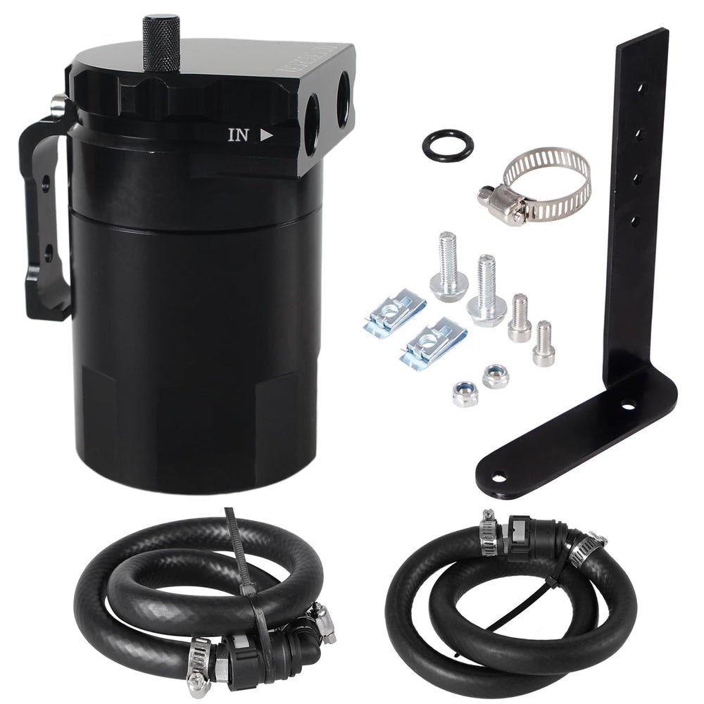 YESHMA front view packaged catch can showing compact design and easy mounting benefit