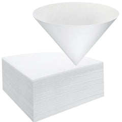 Yexiya front packaging showing 150 cone filters and bulk supply benefit