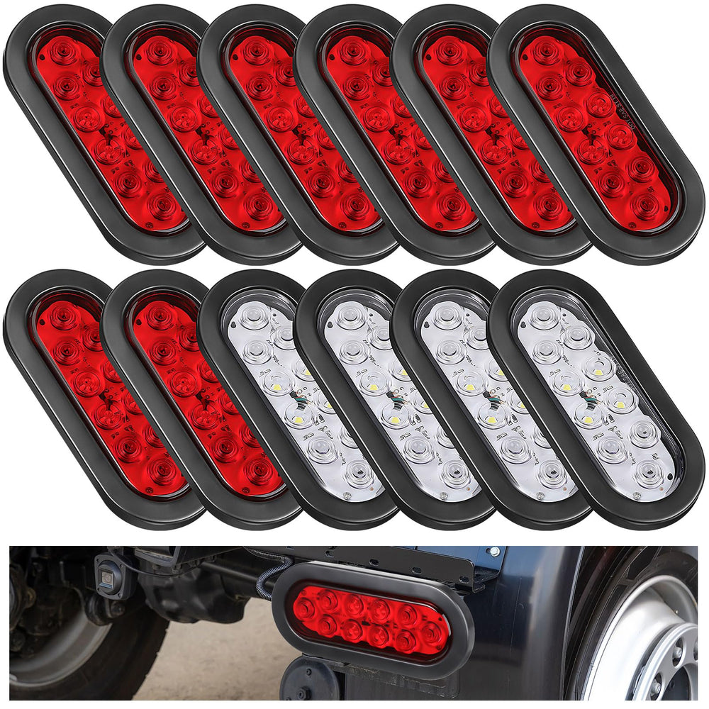 Yexiya front packaging showing complete 12-piece LED kit and benefits