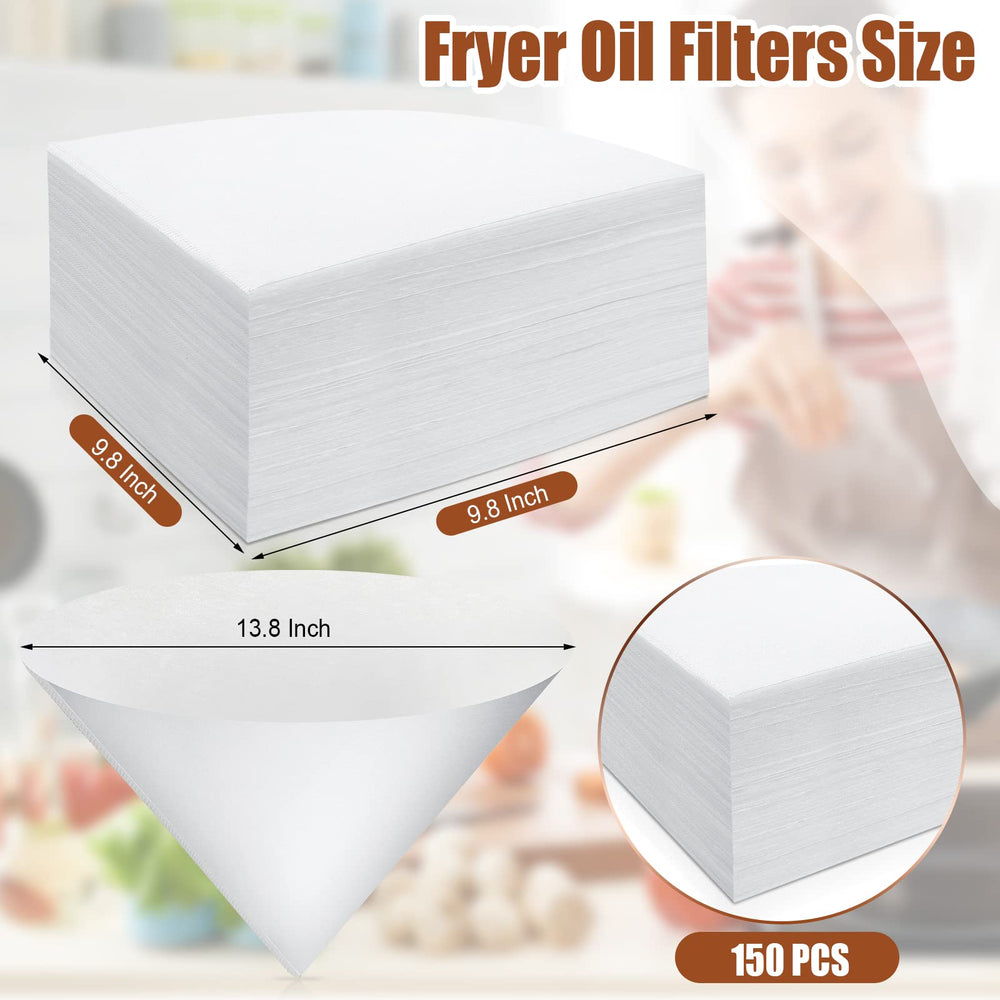 Yexiya single filter folded into a cone demonstrating easy setup benefit