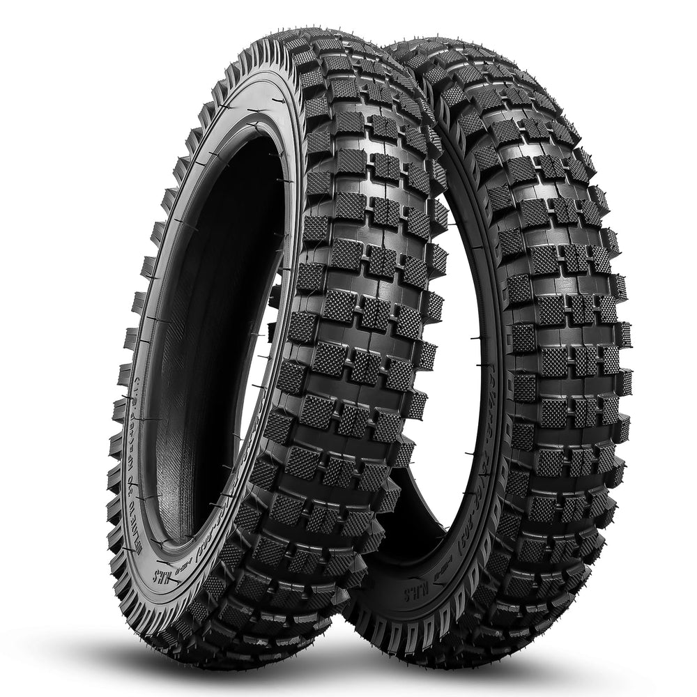 YeYouC kit laid out with two tires, two tubes and valve caps, complete replacement