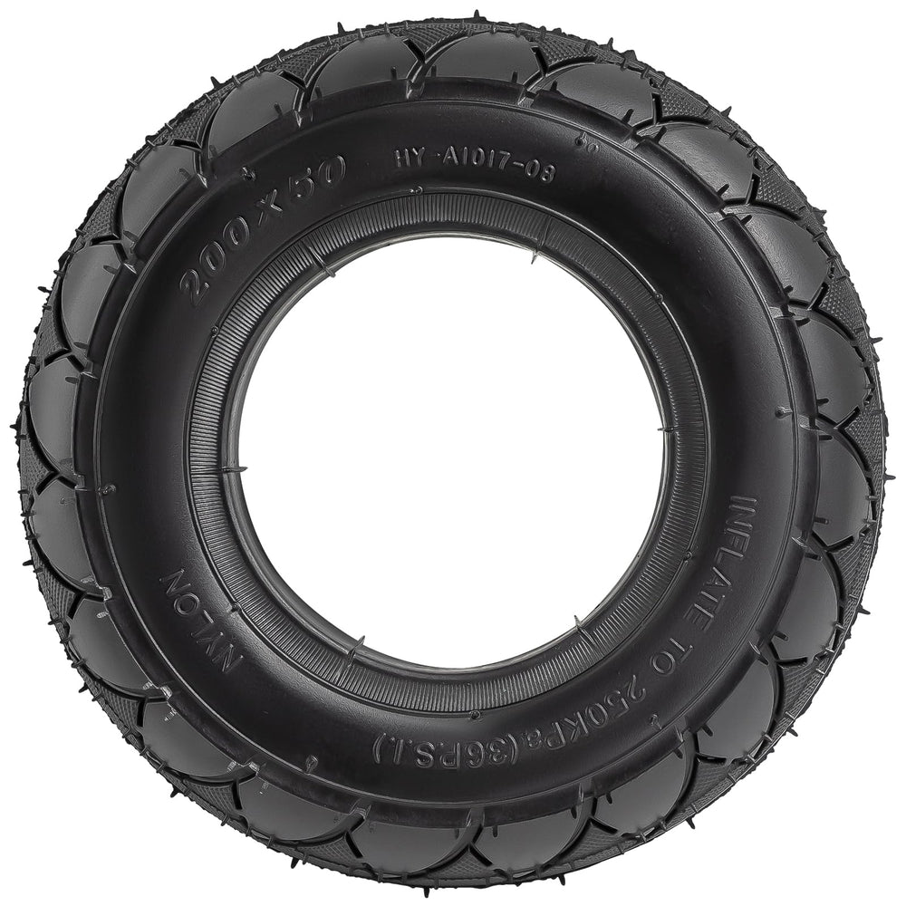 YeYouC tire mounted on electric scooter illustrating stable ride performance