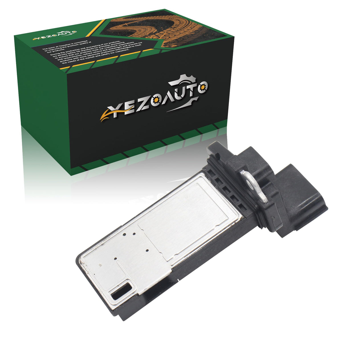 Yezoauto front view of MAF sensor showing fitment and quick replacement benefit