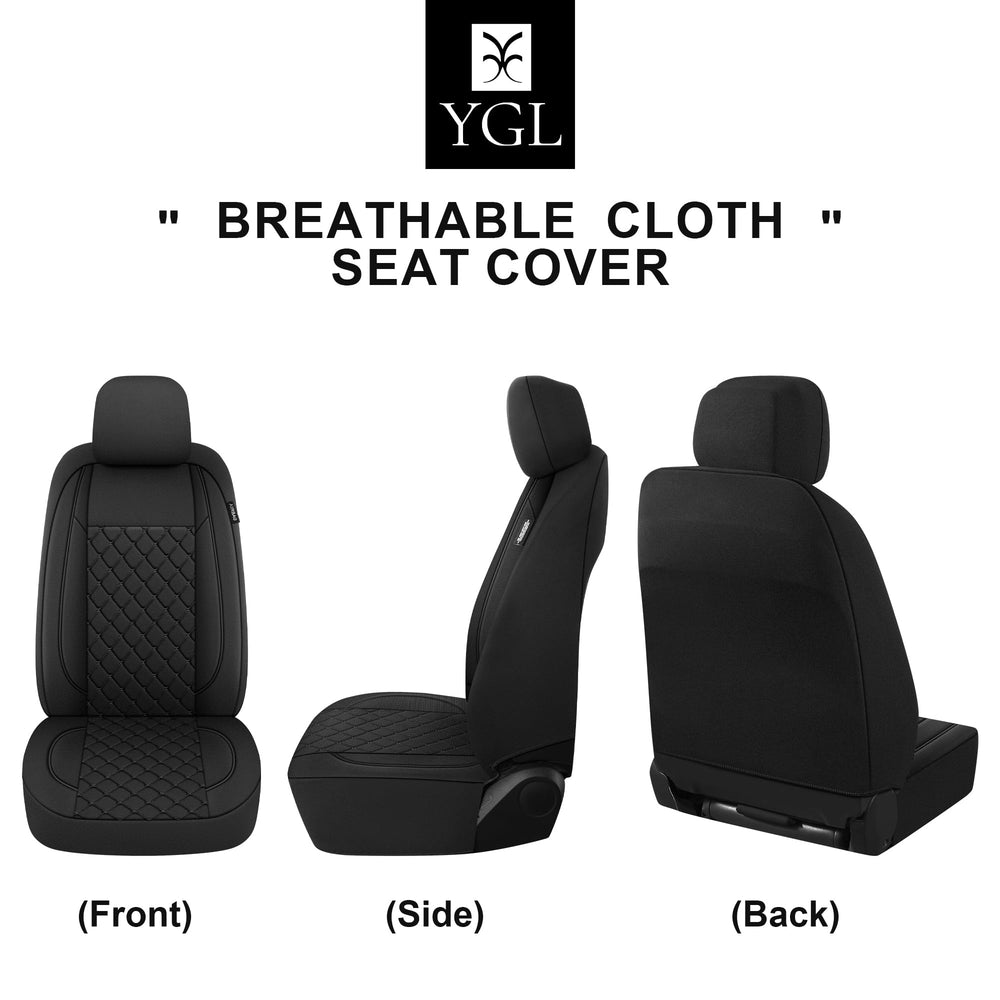 YGL dimensions and scale comparison showing fit across seat sizes