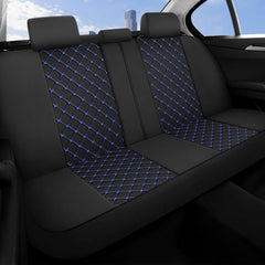 YGL wrapped headrest cover demonstrating snug fit and easy removal