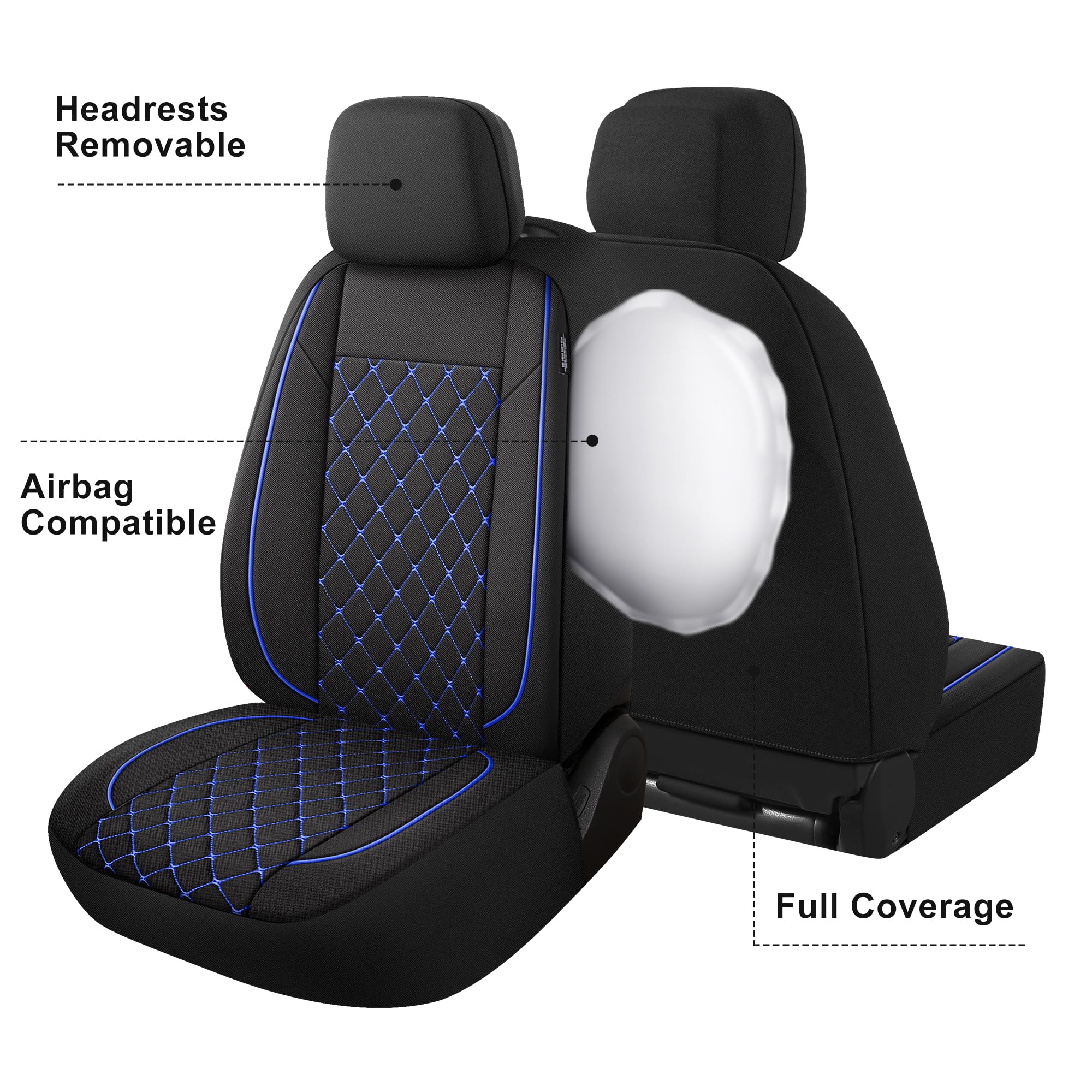 YGL side-seam airbag detail showing compatibility and safety design