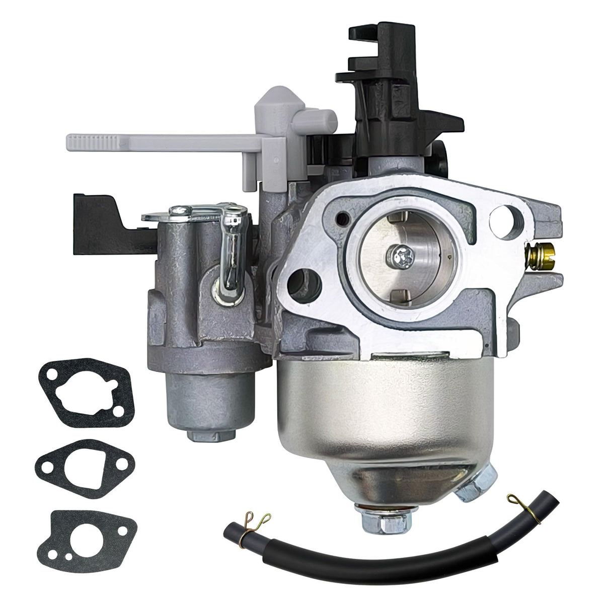YGQ Huayi P19 carburetor front view showing clean cast finish and fit benefits