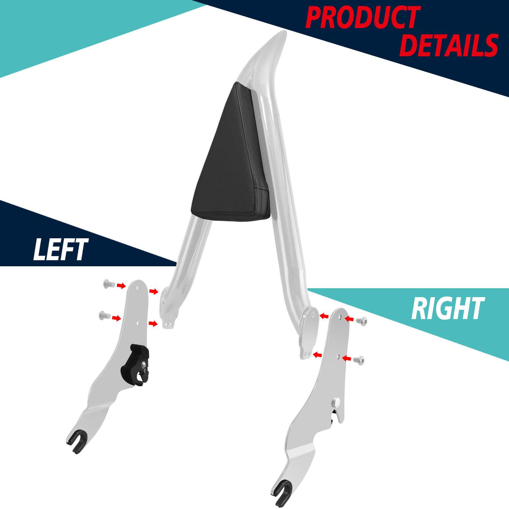 YHMOTO 22-inch rod profile on Road King demonstrating height and ergonomic shape