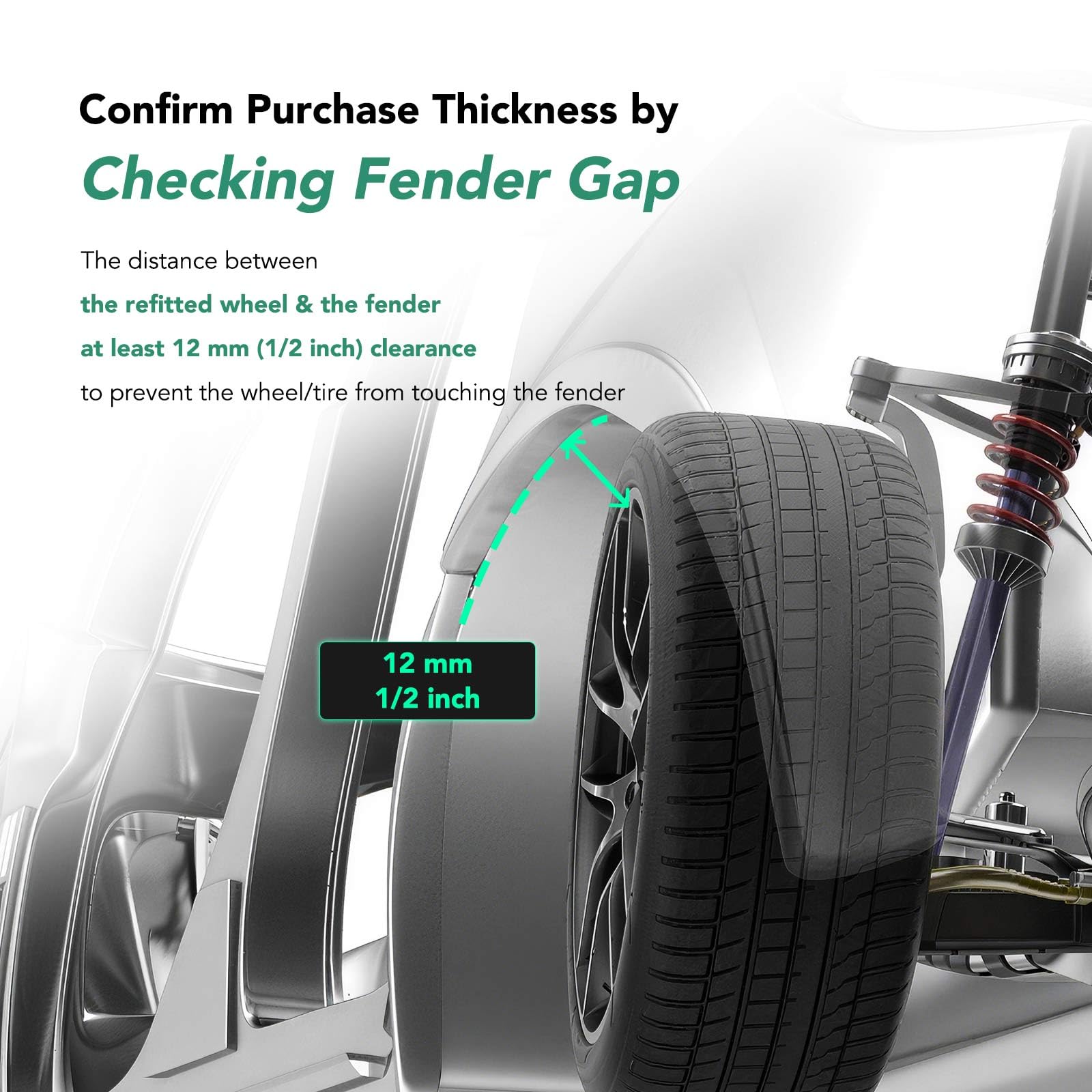 YHTAUTO technical diagram showing 4x110 bolt pattern and 74mm center bore advantage