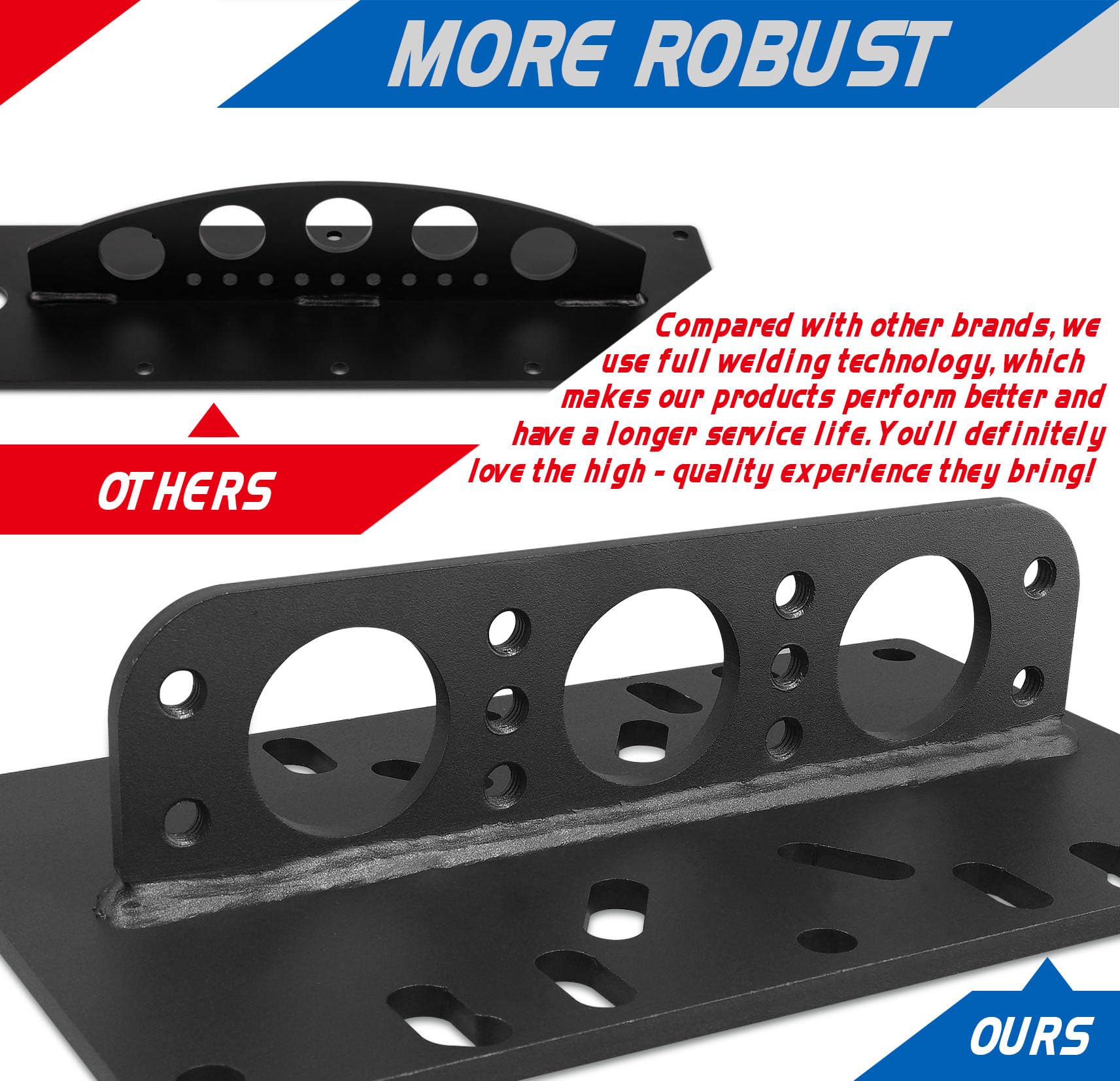 YHXCUIER imperial hardware laid out to show correct bolt fit and secure engagement