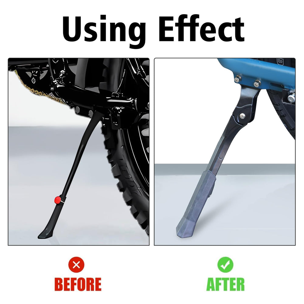 YIBEICO lifestyle shot of a Super 73 parked in a park illustrating confident, upright parking