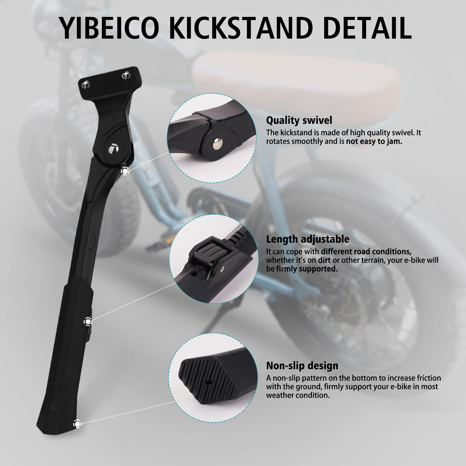 YIBEICO textured aluminium surface close-up highlighting thickened metal and corrosion resistance