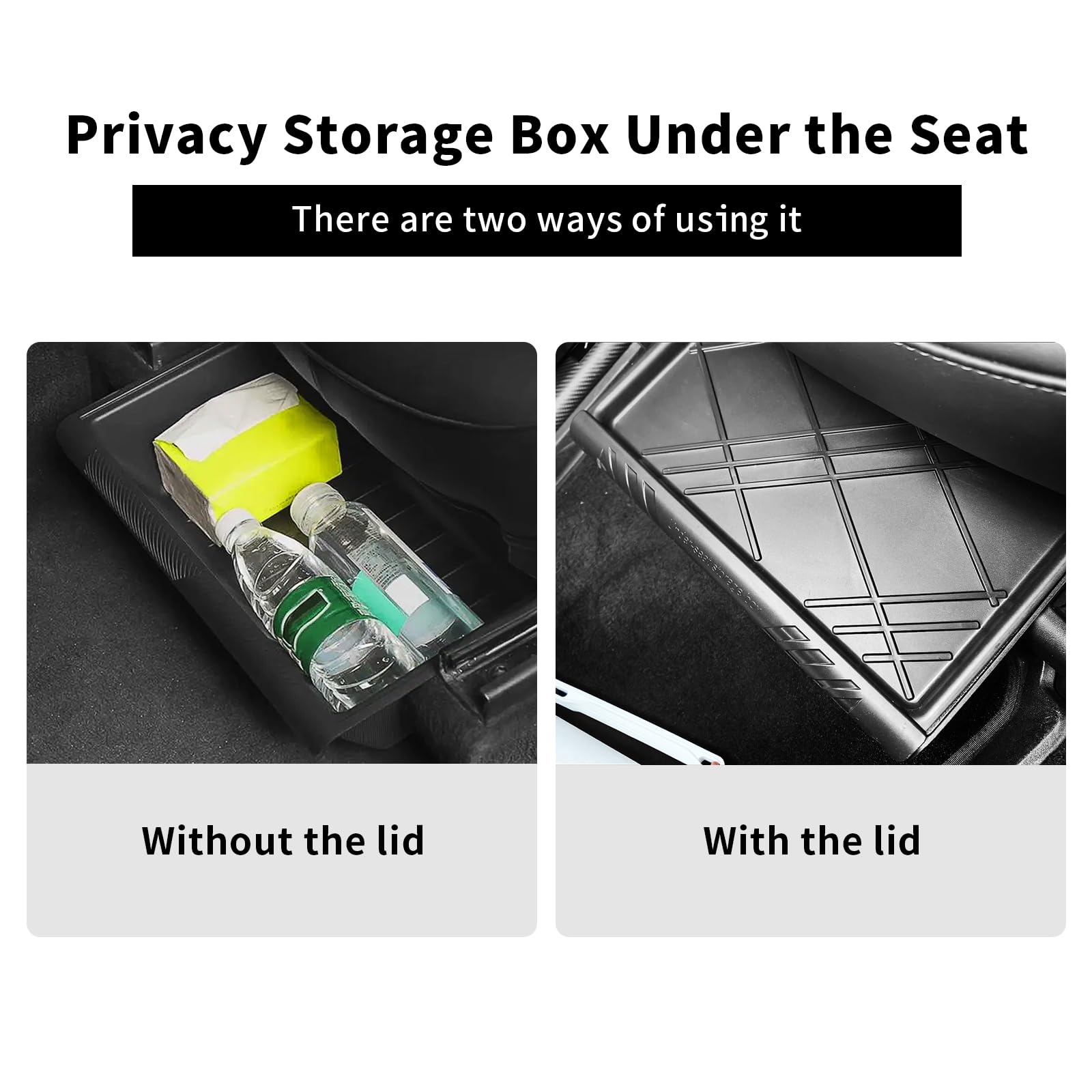 Yieokei organizer pulled out with charging cables for quick access