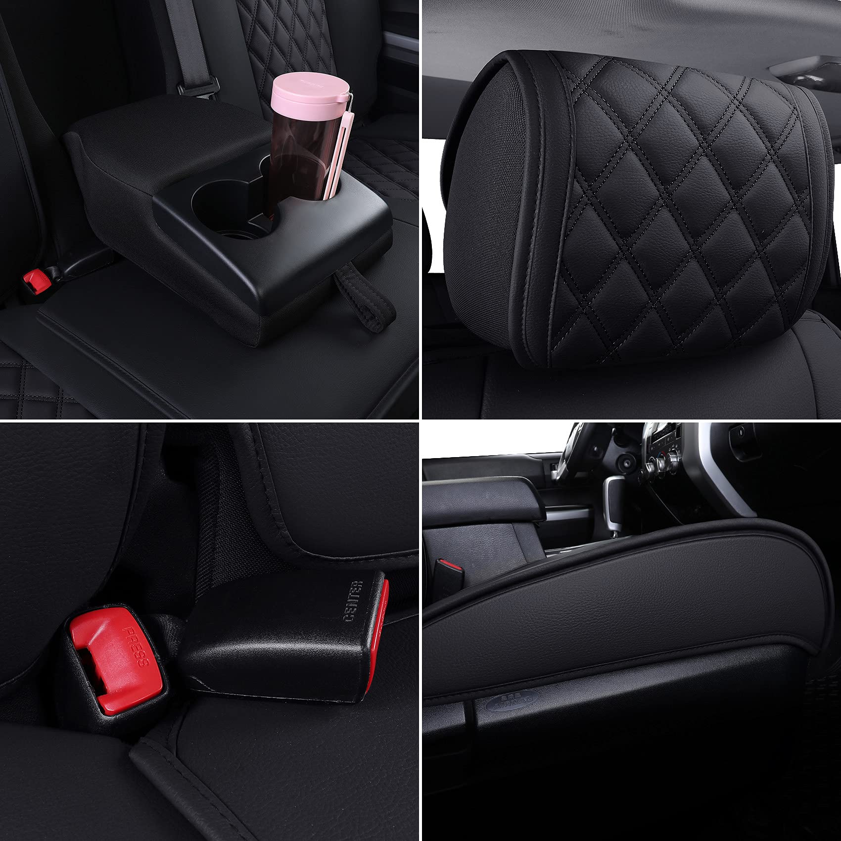 YIERTAI full back seat coverage demonstrating wraparound protection for passengers