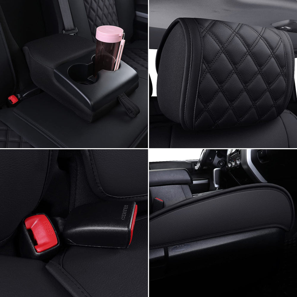 YIERTAI full back seat coverage demonstrating wraparound protection for passengers