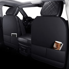 YIERTAI close-up of faux leather texture highlighting durability and easy cleaning