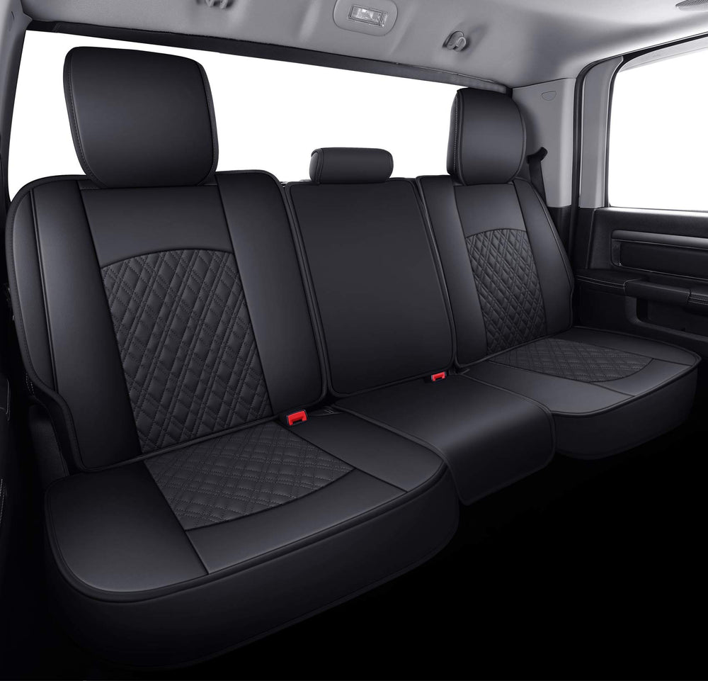 YIERTAI driver-side installed seat cover demonstrating sleek fit and comfort