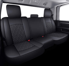 YIERTAI driver-side installed seat cover demonstrating sleek fit and comfort