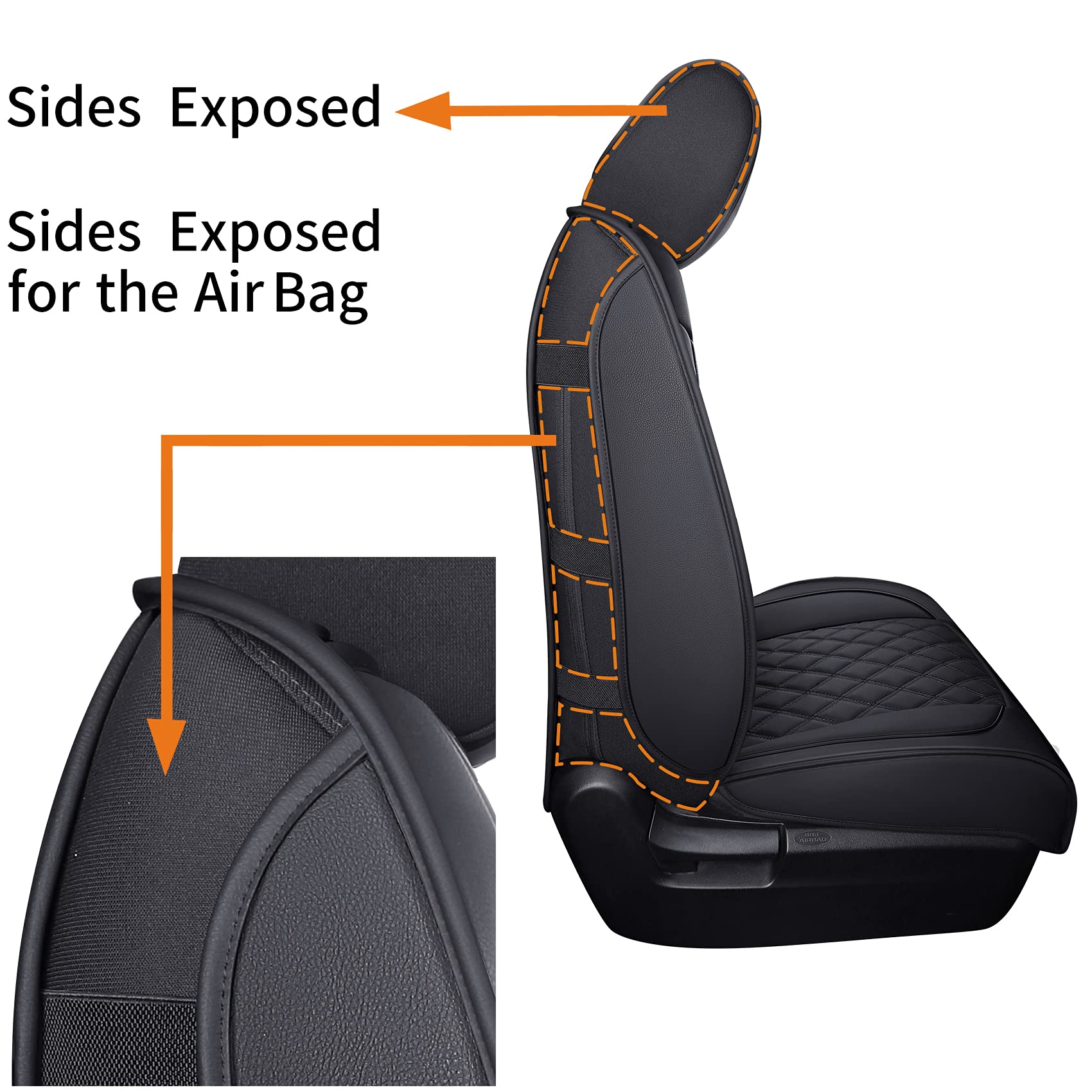 YIERTAI front and rear pockets storing phone and keys for organized convenience