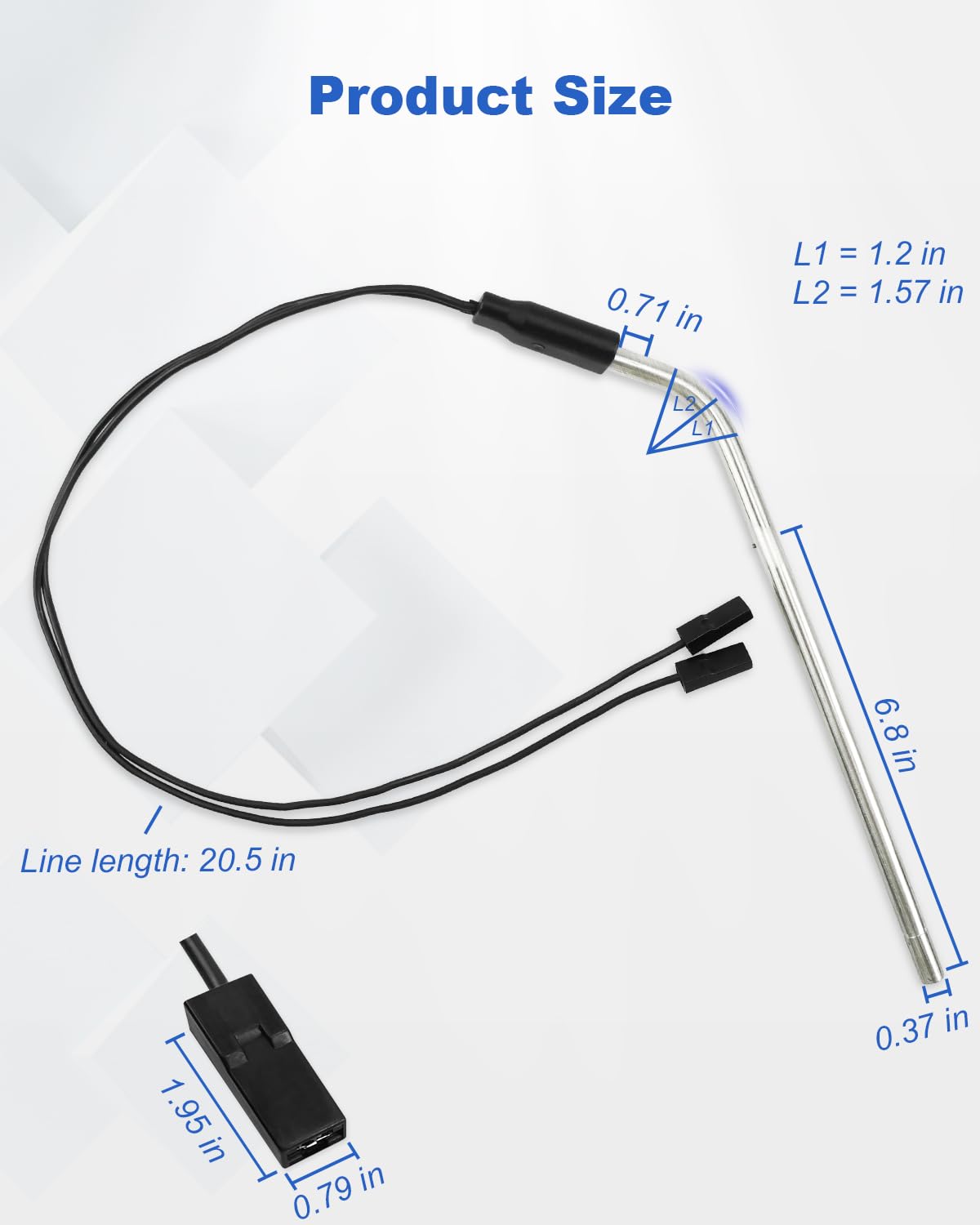 YIGUCS heating element connection ends with terminals for easy replacement