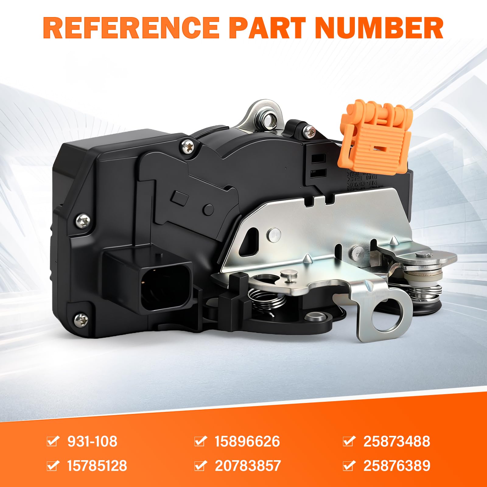Yikesai actuator installed inside a vehicle door demonstrating correct fit and function