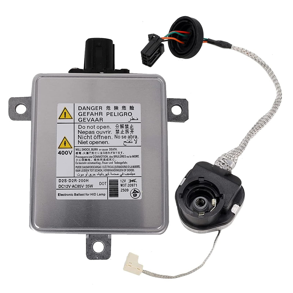 Yikesai ballast warranty card and documentation highlighting 12-month coverage for confidence