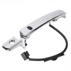Yikesai packaged driver-side handle showing included parts and warranty benefit