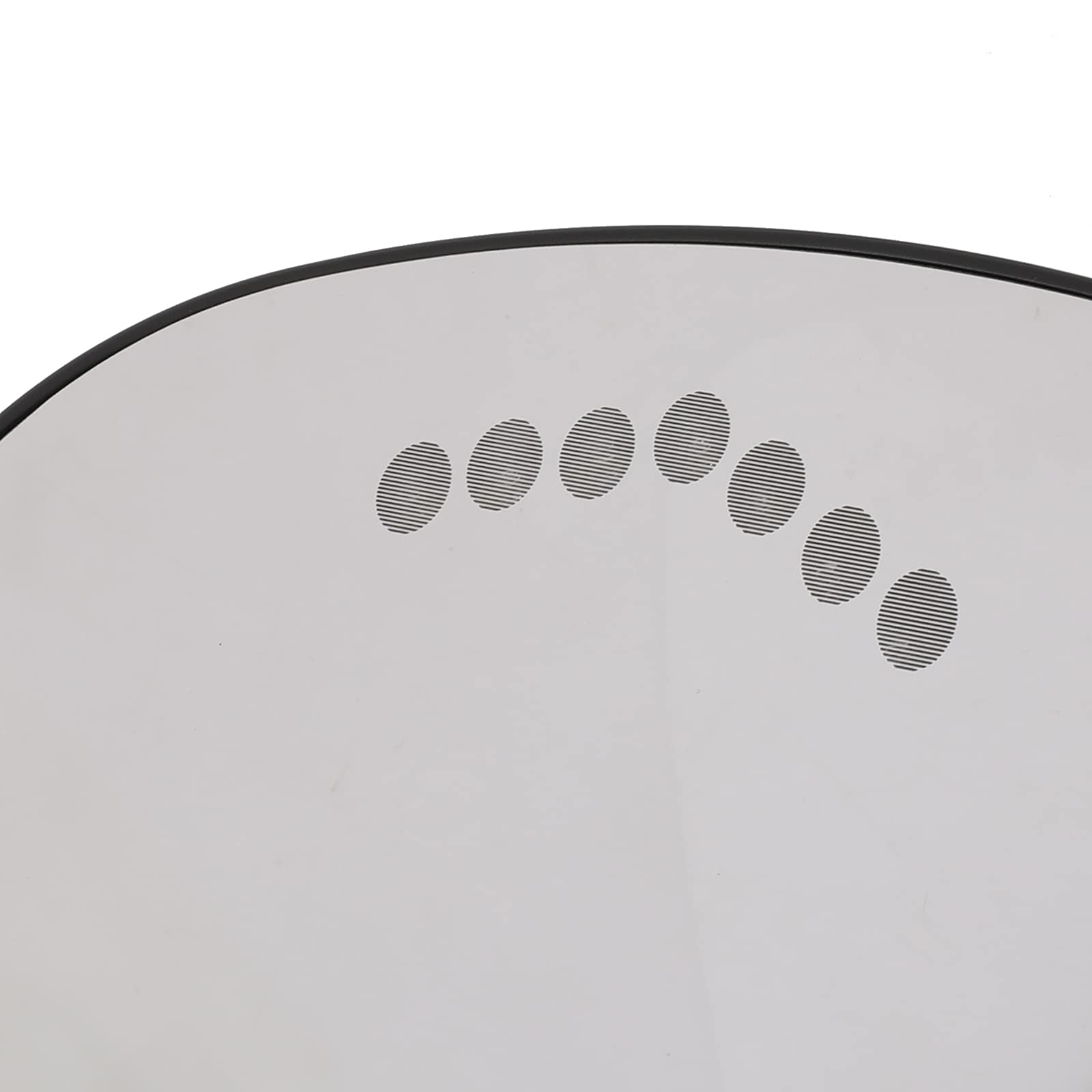 Yikesai mirror during installation aligning with factory mounting points