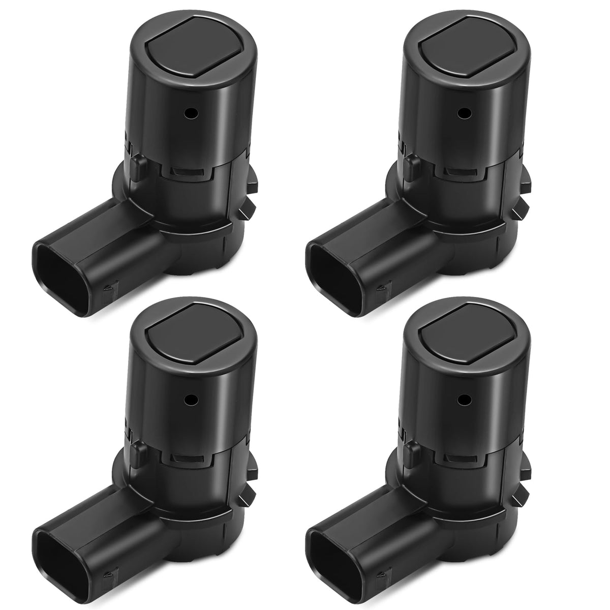 Yikesai front view of four rear sensors showing fit and finish for easy replacement