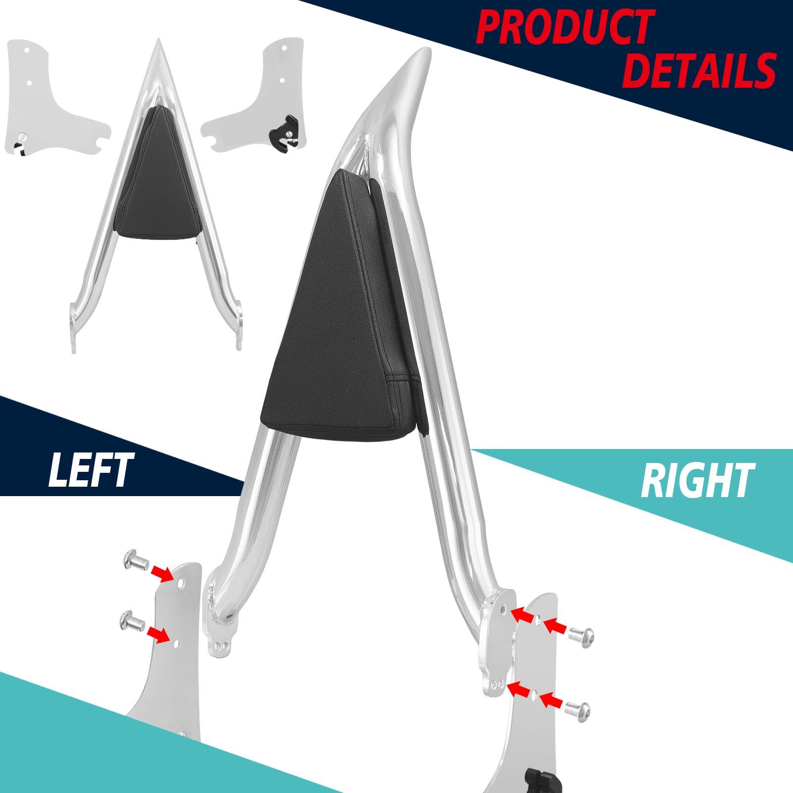 YikHouMall detailed side plates demonstrating secure mounting and durability