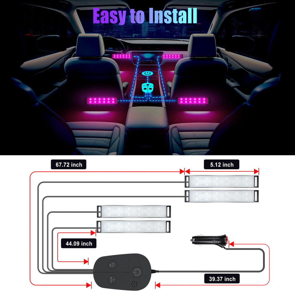 YiLaie close-up of LED strip texture and adhesive for secure mount