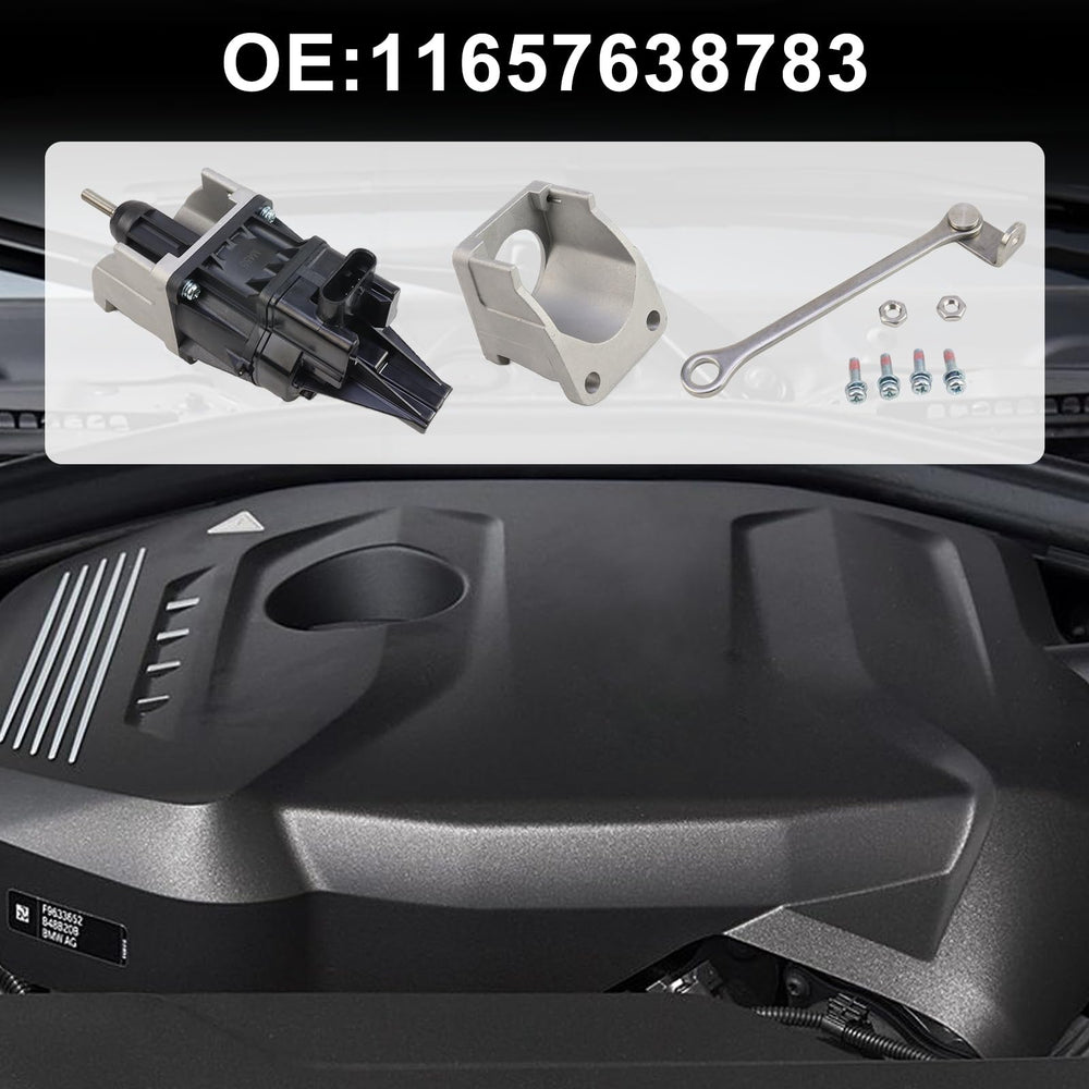 YINAVAGAD actuator installed in engine bay illustrating OEM-style fit benefit