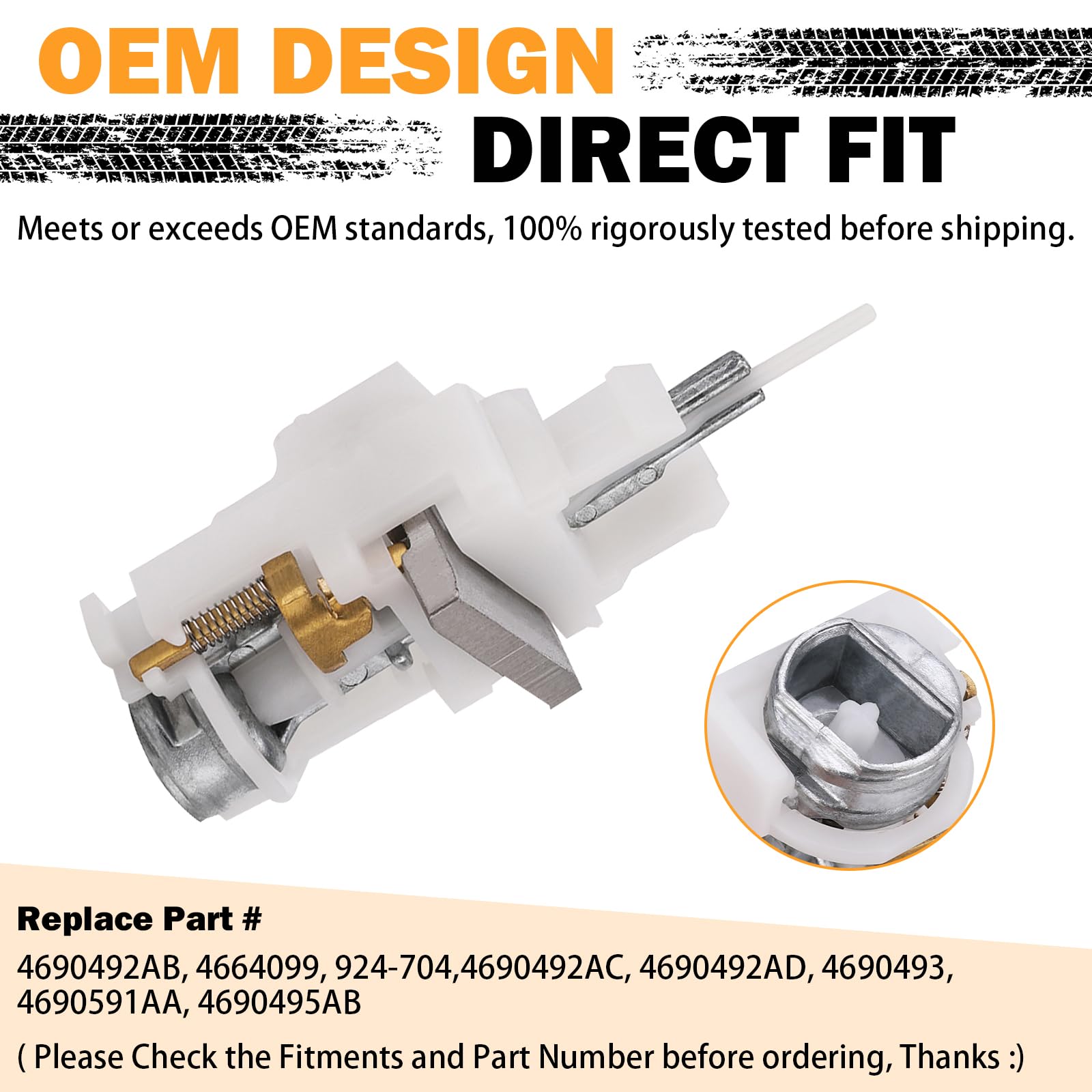 Yinlowa actuator pin installed in steering column restoring mechanical linkage benefit